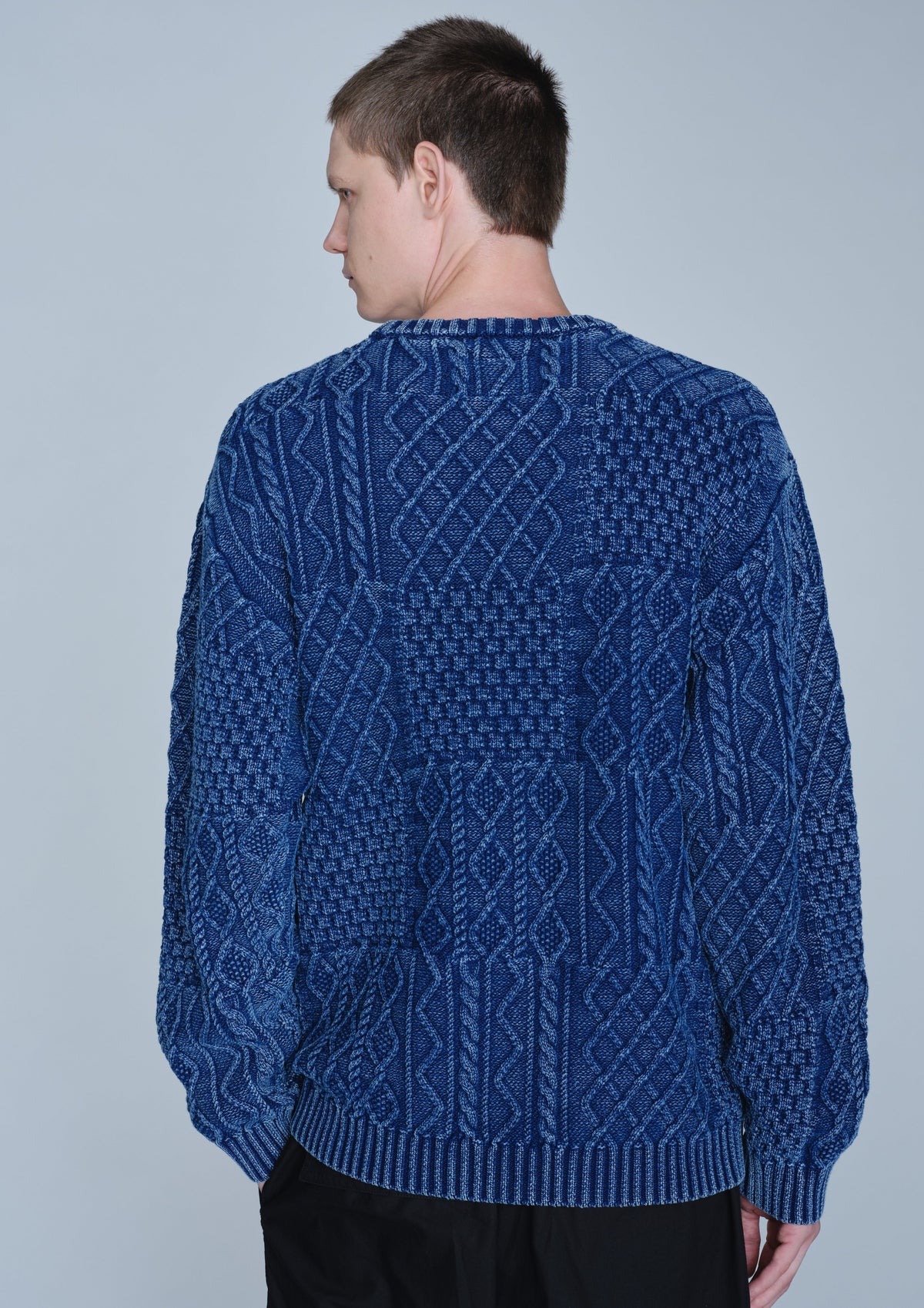 NEIGHBORHOOD NEIGHBORHOOD WASHED BLOCK CABLE SWEATER セーター 商品画像 7