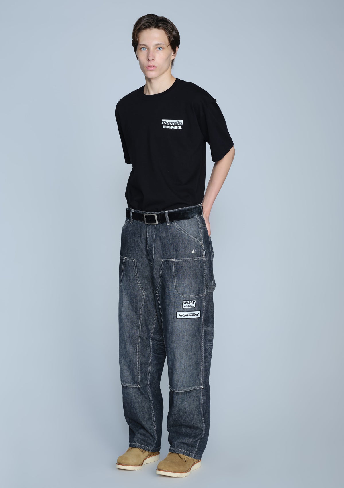 NEIGHBORHOOD NEIGHBORHOOD NH X M&M . WASHED DENIM PAINTER PANTS デニムパンツ 商品画像 6