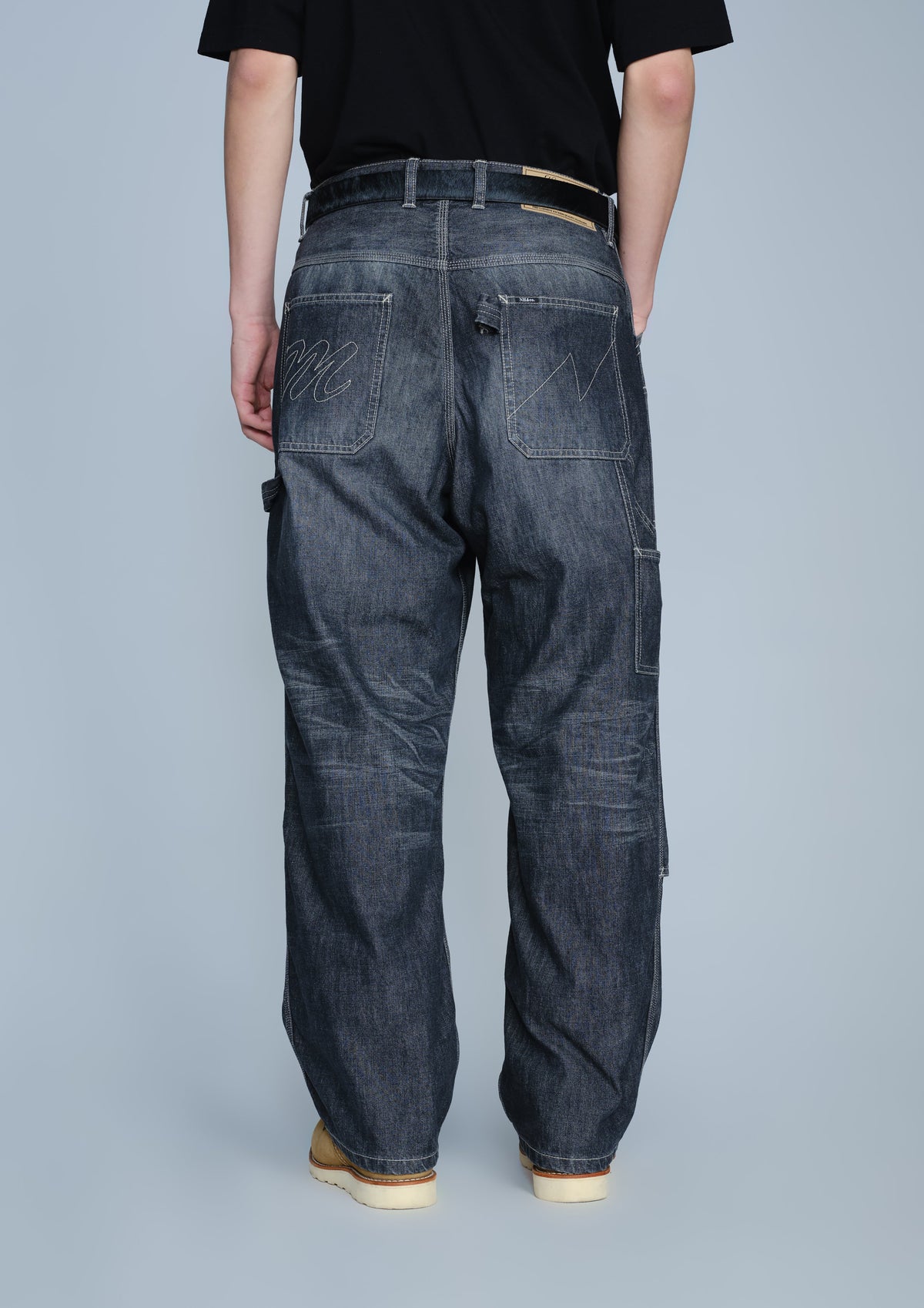NEIGHBORHOOD NEIGHBORHOOD NH X M&M . WASHED DENIM PAINTER PANTS デニムパンツ 商品画像 5
