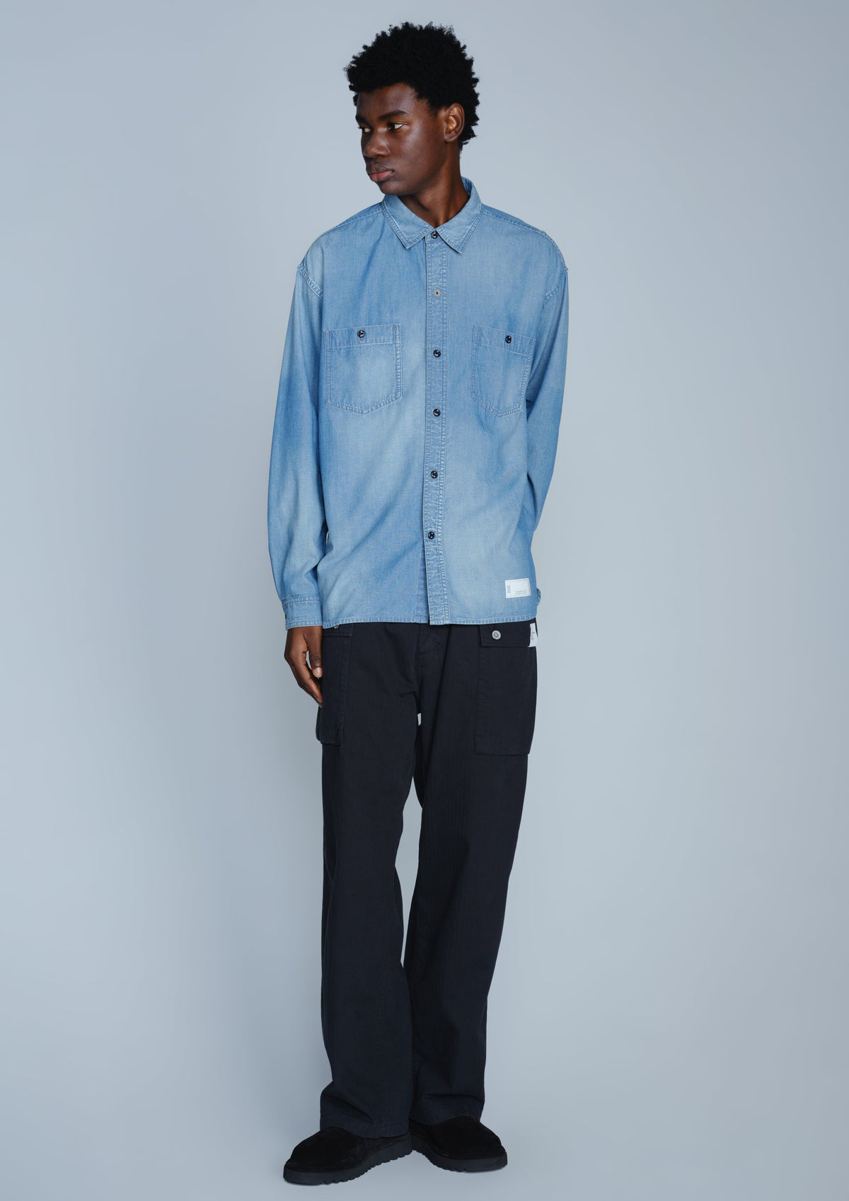 NEIGHBORHOOD NEIGHBORHOOD WASHED CHAMBRAY SHIRT LS シャツ 商品画像 7