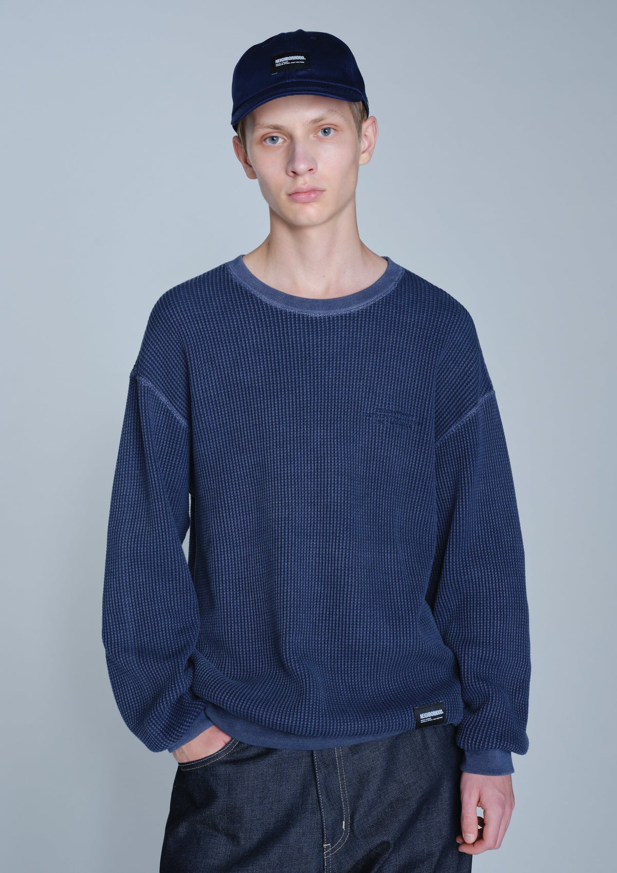 NEIGHBORHOOD NEIGHBORHOOD PIGMENT WAFFLE CREWNECK LS 長袖カットソー 商品画像 5
