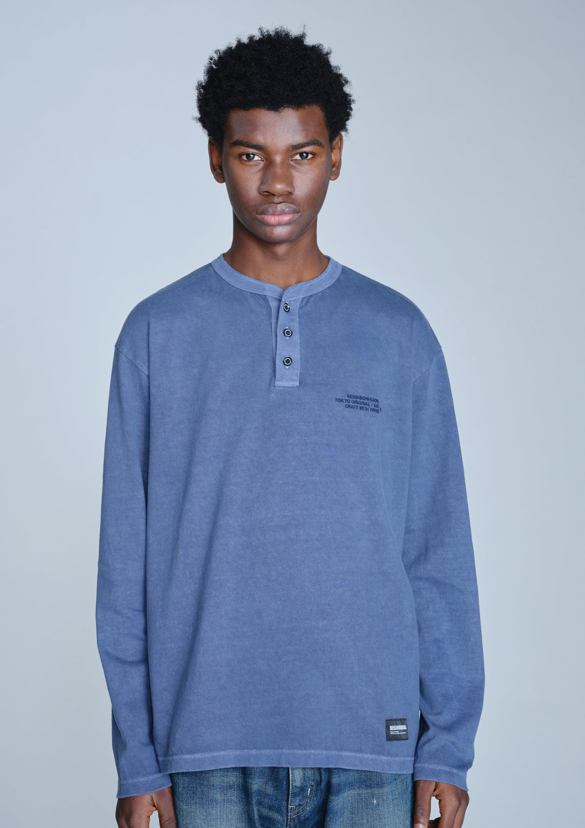 NEIGHBORHOOD NEIGHBORHOOD PIGMENT HENLEY NECK LS 長袖ヘンリーネックTシャツ 商品画像 5