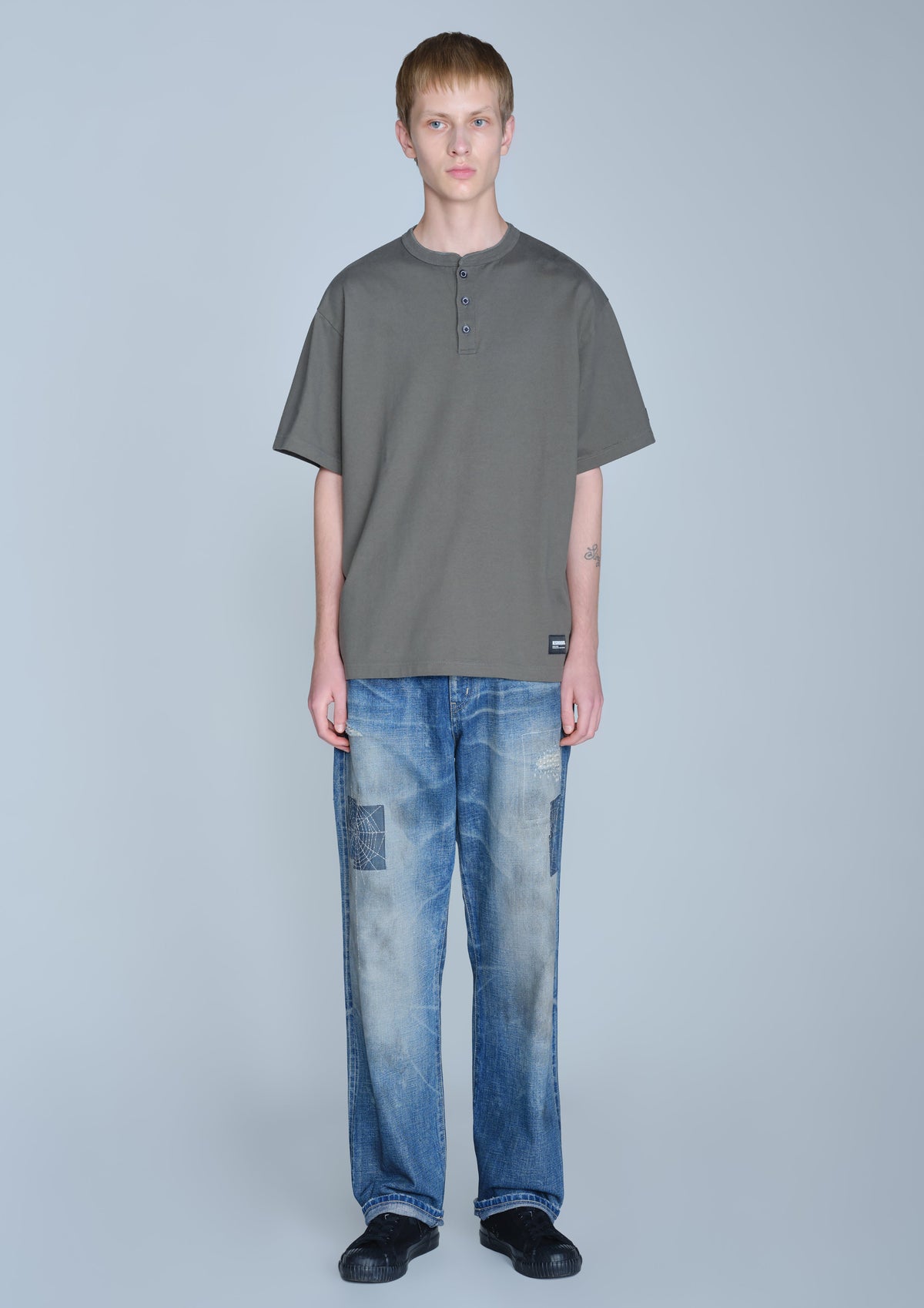 NEIGHBORHOOD NEIGHBORHOOD CLASSIC HENLEY NECK SS 半袖Tシャツ 商品画像 8