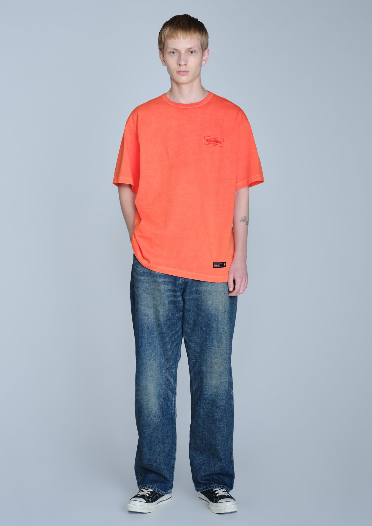 NEIGHBORHOOD NEIGHBORHOOD PIGMENT CREWNECK SS 半袖Tシャツ 商品画像 8