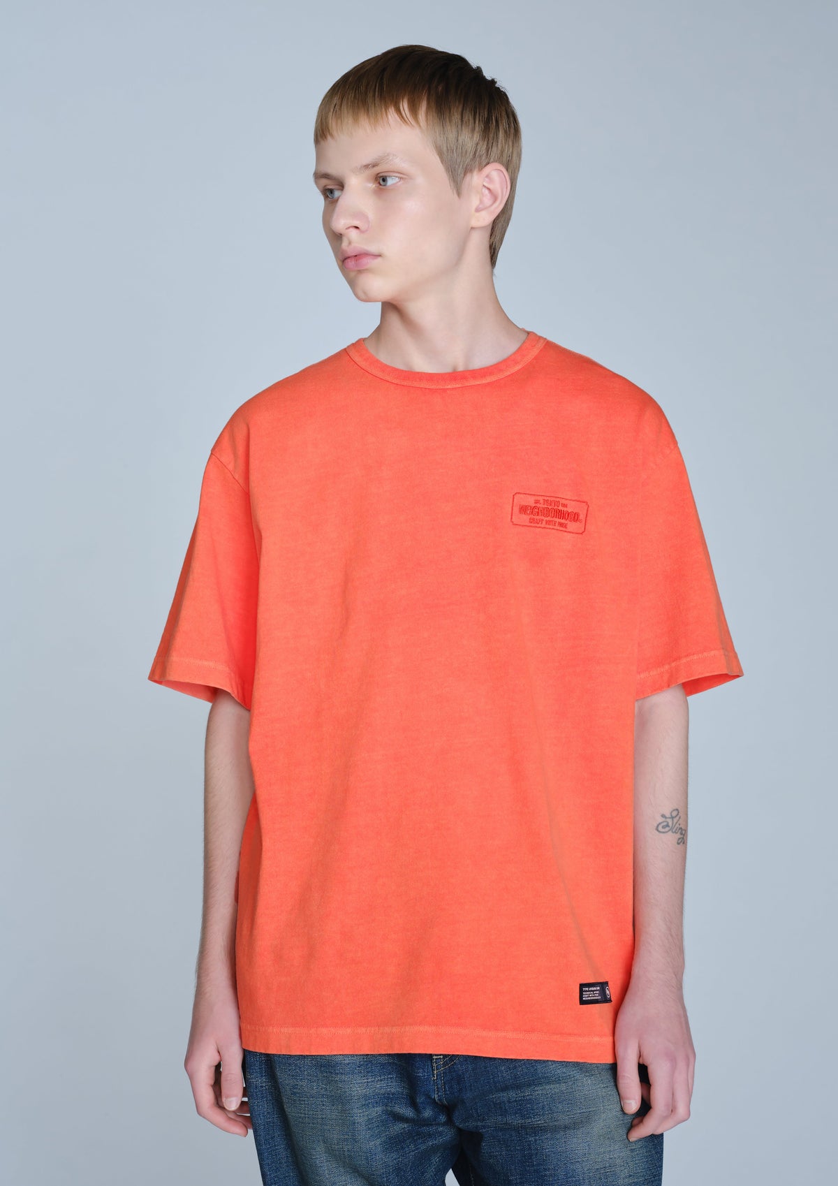 NEIGHBORHOOD NEIGHBORHOOD PIGMENT CREWNECK SS 半袖Tシャツ 商品画像 5