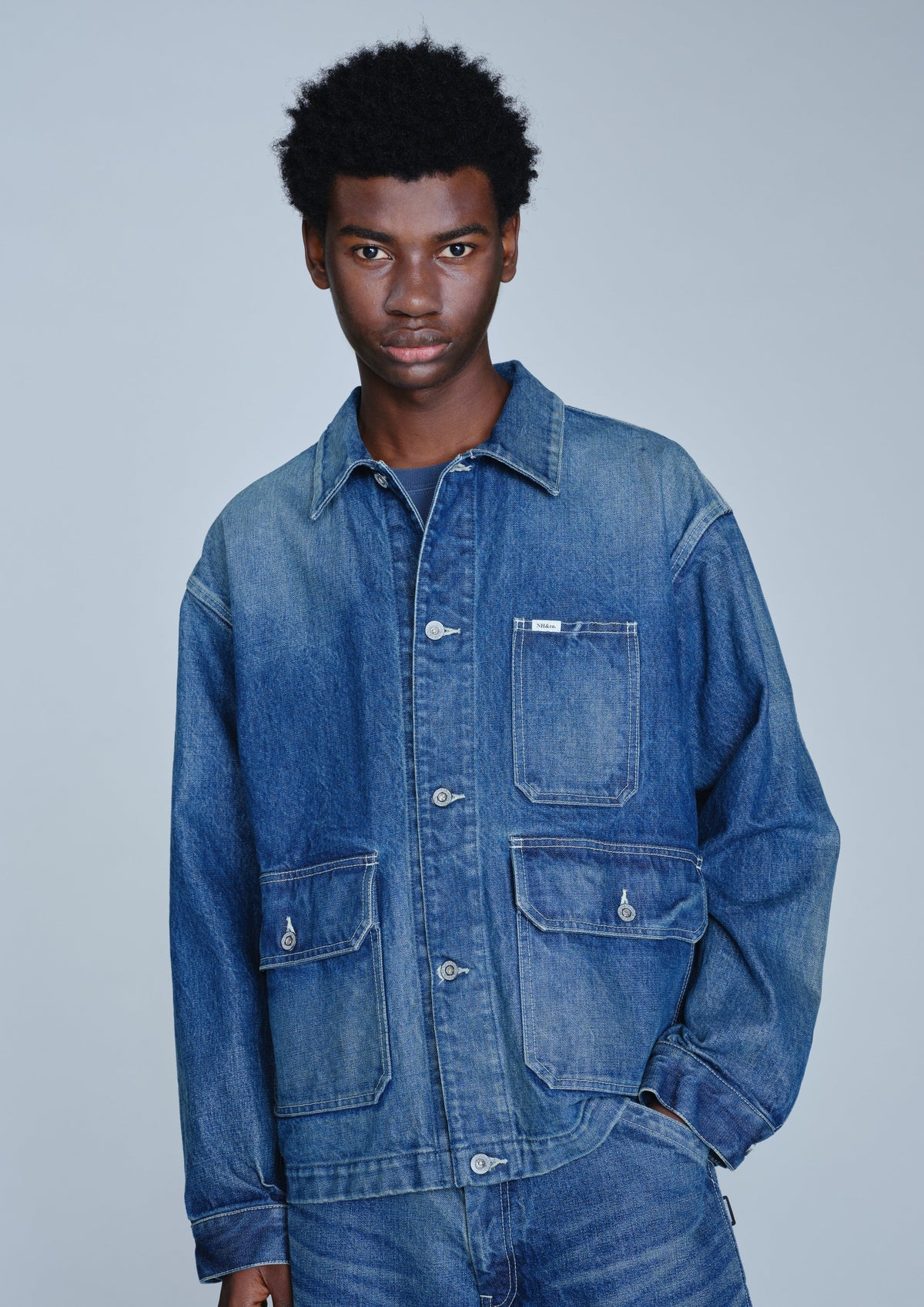 NEIGHBORHOOD NEIGHBORHOOD WASHED DENIM ENGINEER JACKET デニムジャケット 商品画像 4