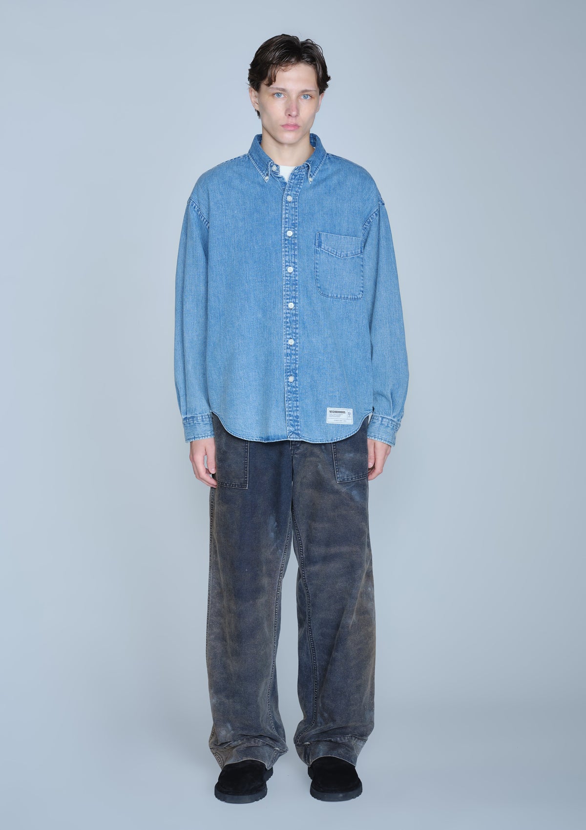 NEIGHBORHOOD NEIGHBORHOOD DENIM BD SHIRT LS シャツ 商品画像 9
