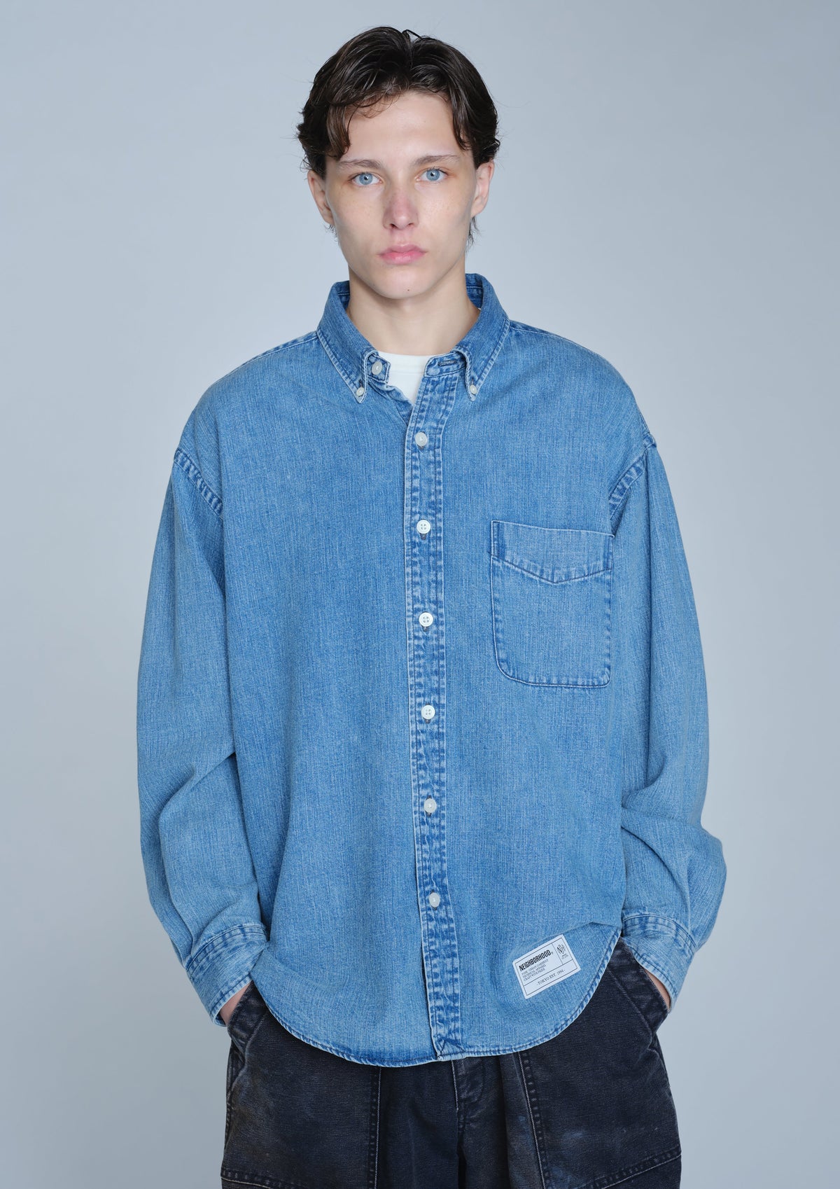 NEIGHBORHOOD NEIGHBORHOOD DENIM BD SHIRT LS シャツ 商品画像 4