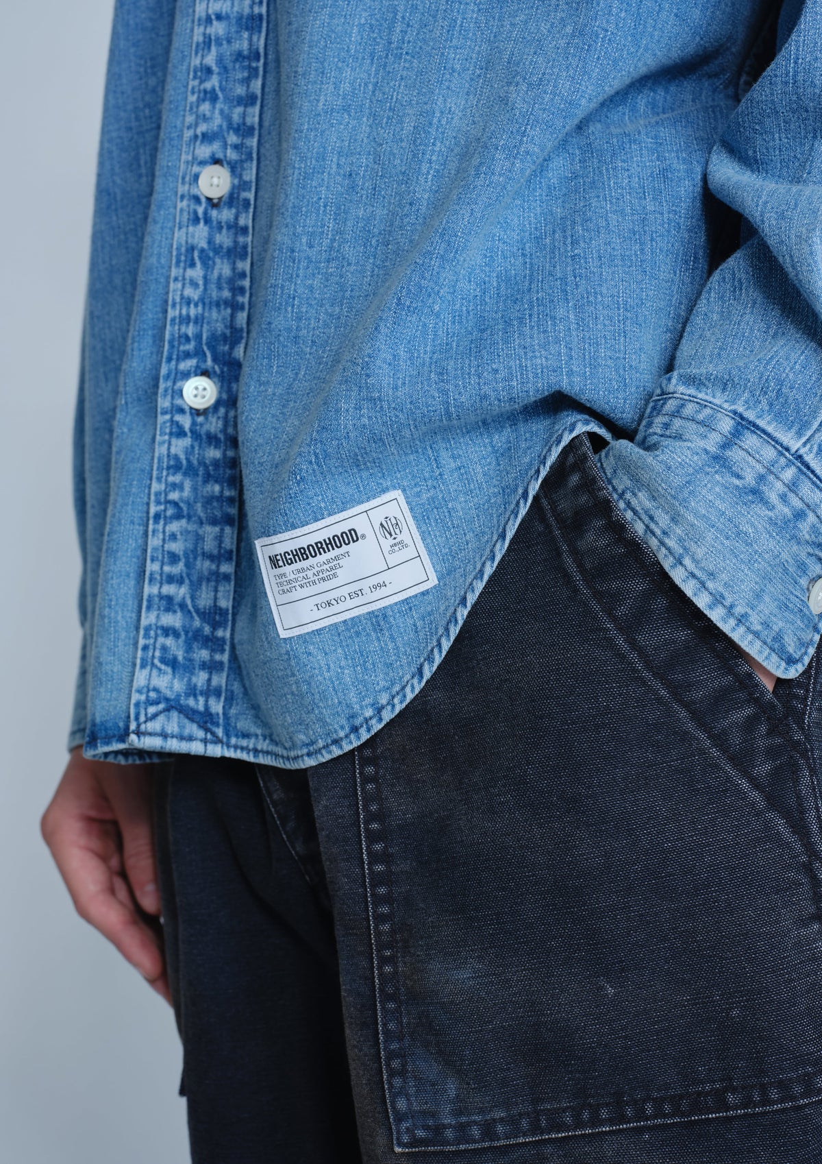 NEIGHBORHOOD NEIGHBORHOOD DENIM BD SHIRT LS シャツ 商品画像 8