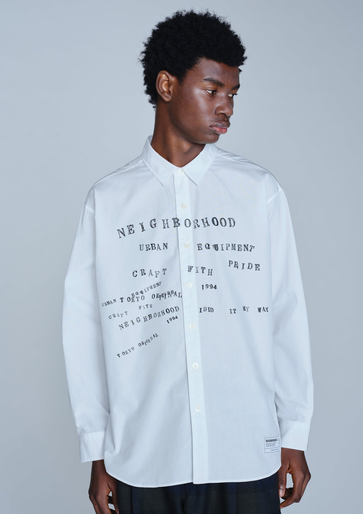 NEIGHBORHOOD NEIGHBORHOOD TYPOGRAPHIC SHIRT LS シャツ 商品画像 5
