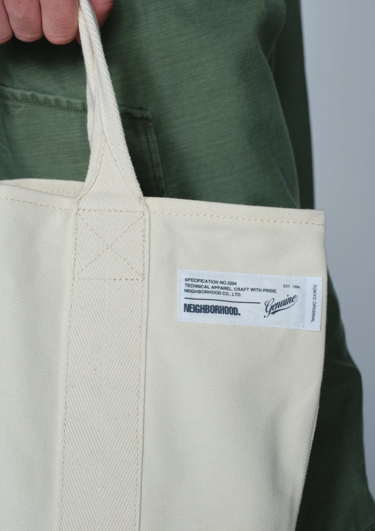 NEIGHBORHOOD NEIGHBORHOOD CANVAS TOTE BAG キャンバストートバッグ 商品画像 5