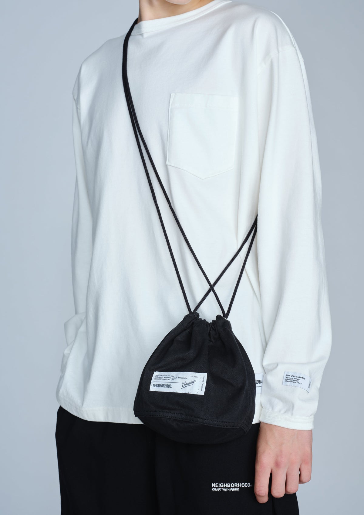 NEIGHBORHOOD NEIGHBORHOOD HBT DRAWSTRING BAG バッグ 商品画像 5