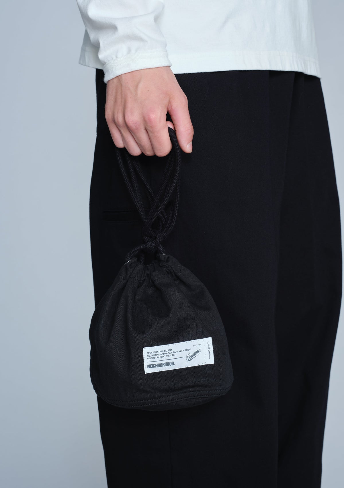 NEIGHBORHOOD NEIGHBORHOOD HBT DRAWSTRING BAG バッグ 商品画像 6