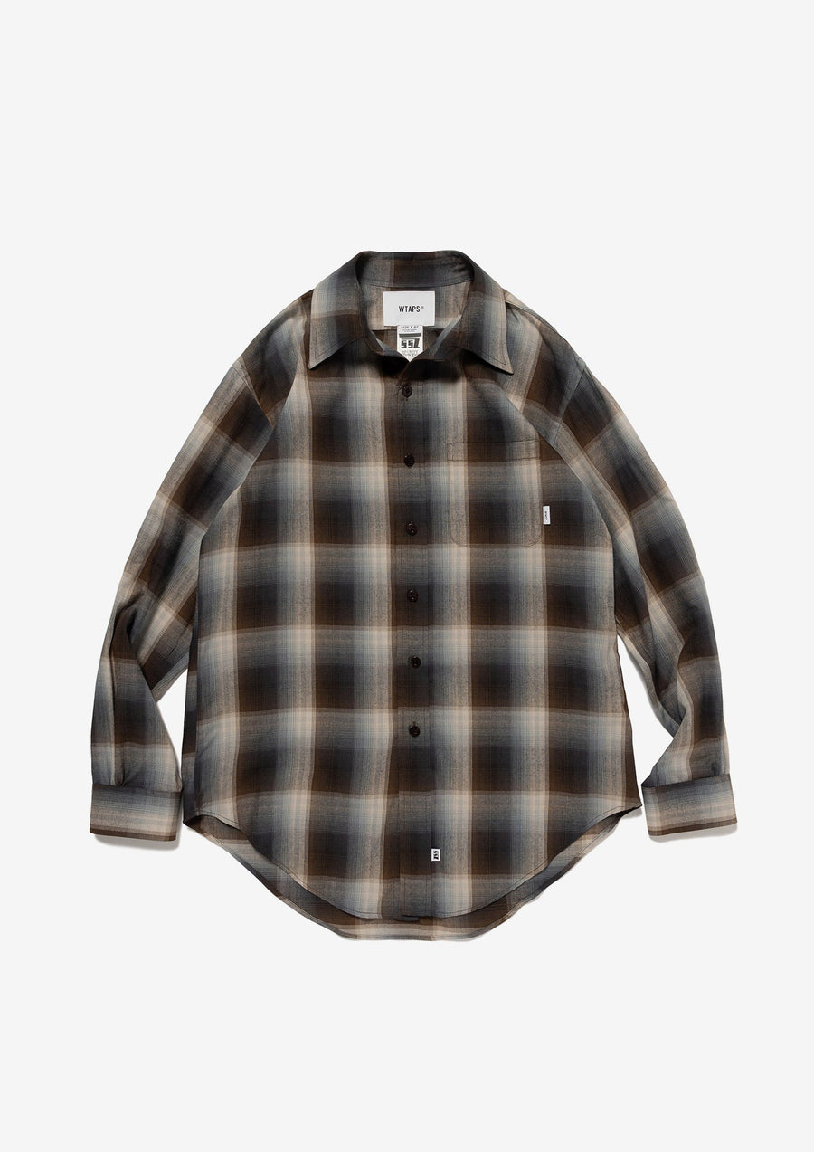 WTAPS WTAPS DWINDLE 02 / LS / RAYON.OMBR.TEXTILE.SSZ シャツ 商品画像 1