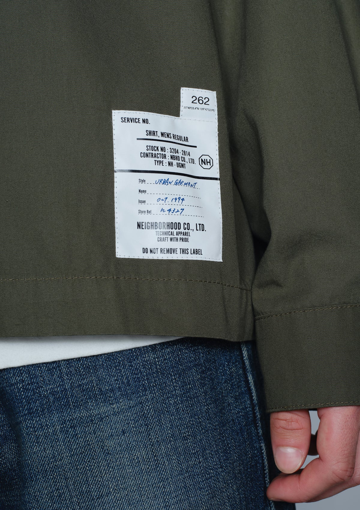 NEIGHBORHOOD NEIGHBORHOOD SLANT POCKET SHIRT LS シャツ 商品画像 7
