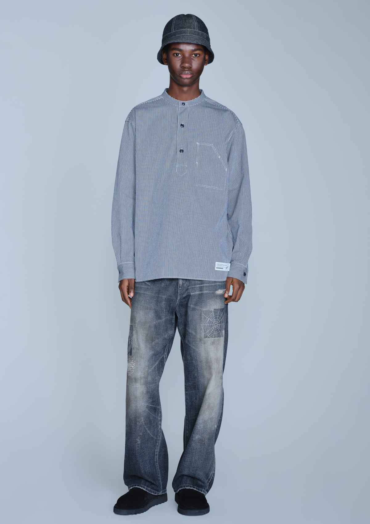 NEIGHBORHOOD NEIGHBORHOOD BAND COLLAR PO SHIRT LS シャツ 商品画像 7