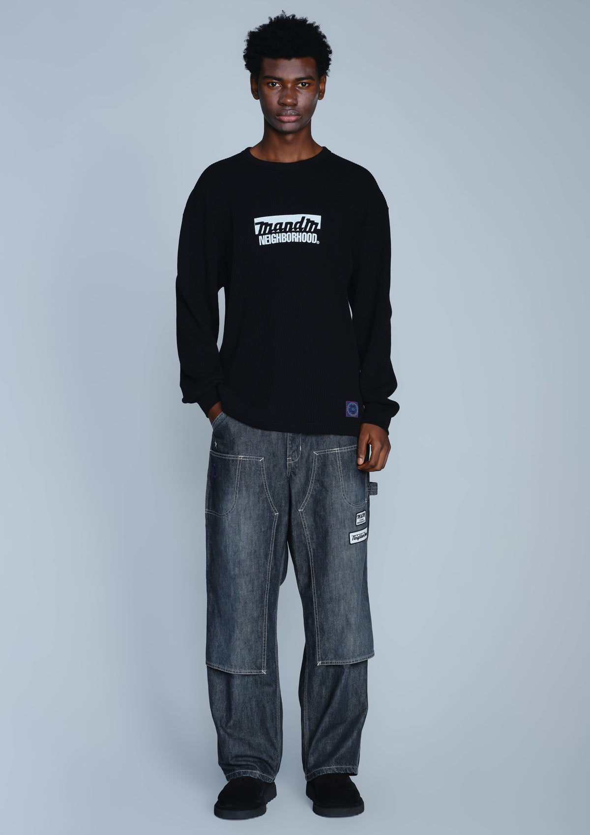 NEIGHBORHOOD NEIGHBORHOOD NH X M&M . WAFFLE FABRIC CREWNECK LS 長袖カットソー 商品画像 10