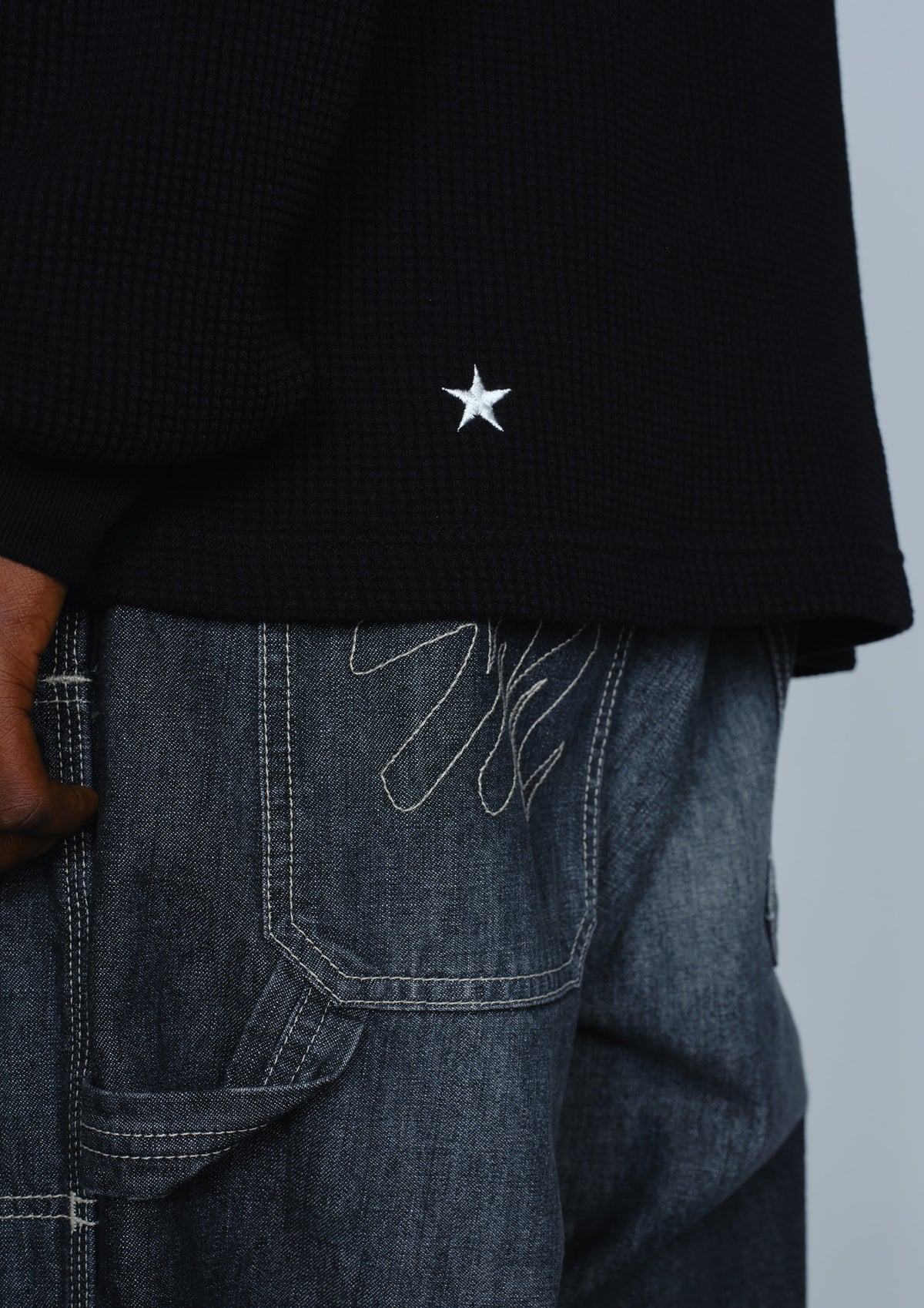 NEIGHBORHOOD NEIGHBORHOOD NH X M&M . WAFFLE FABRIC CREWNECK LS 長袖カットソー 商品画像 9