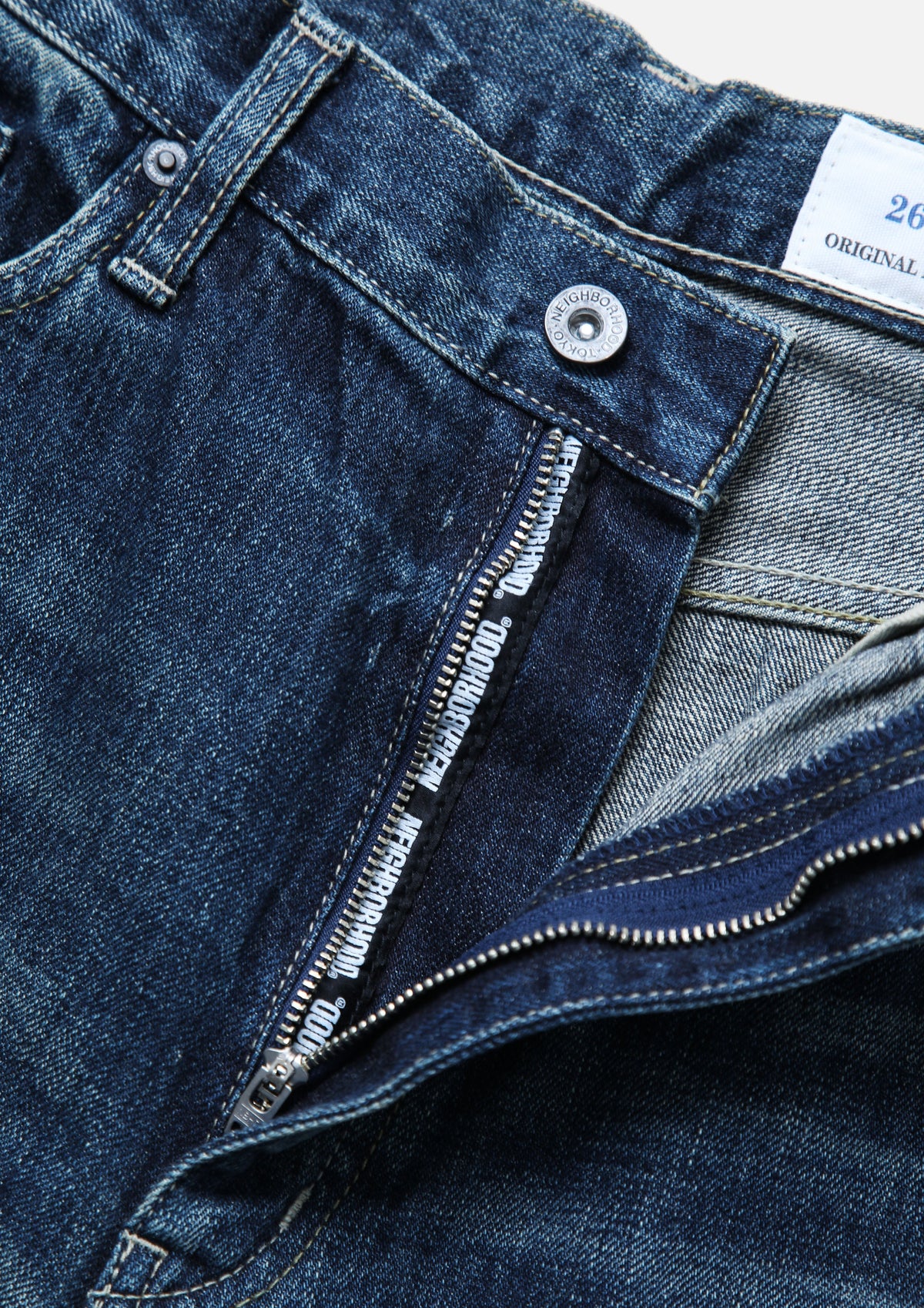NEIGHBORHOOD NEIGHBORHOOD WASHED DENIM DP BASIC PANTS テーパードパンツ 商品画像 4
