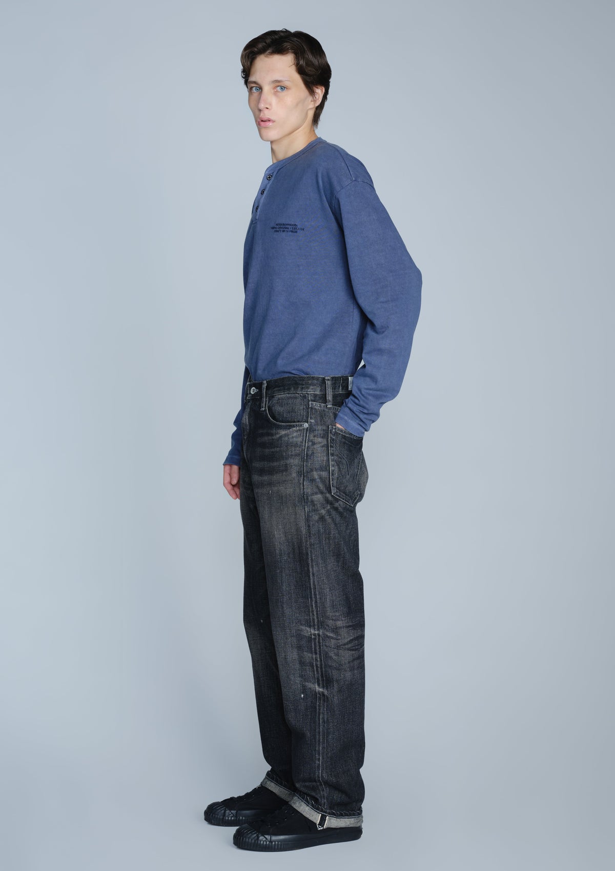 NEIGHBORHOOD NEIGHBORHOOD WASHED DENIM DP BASIC PANTS テーパードパンツ 商品画像 10