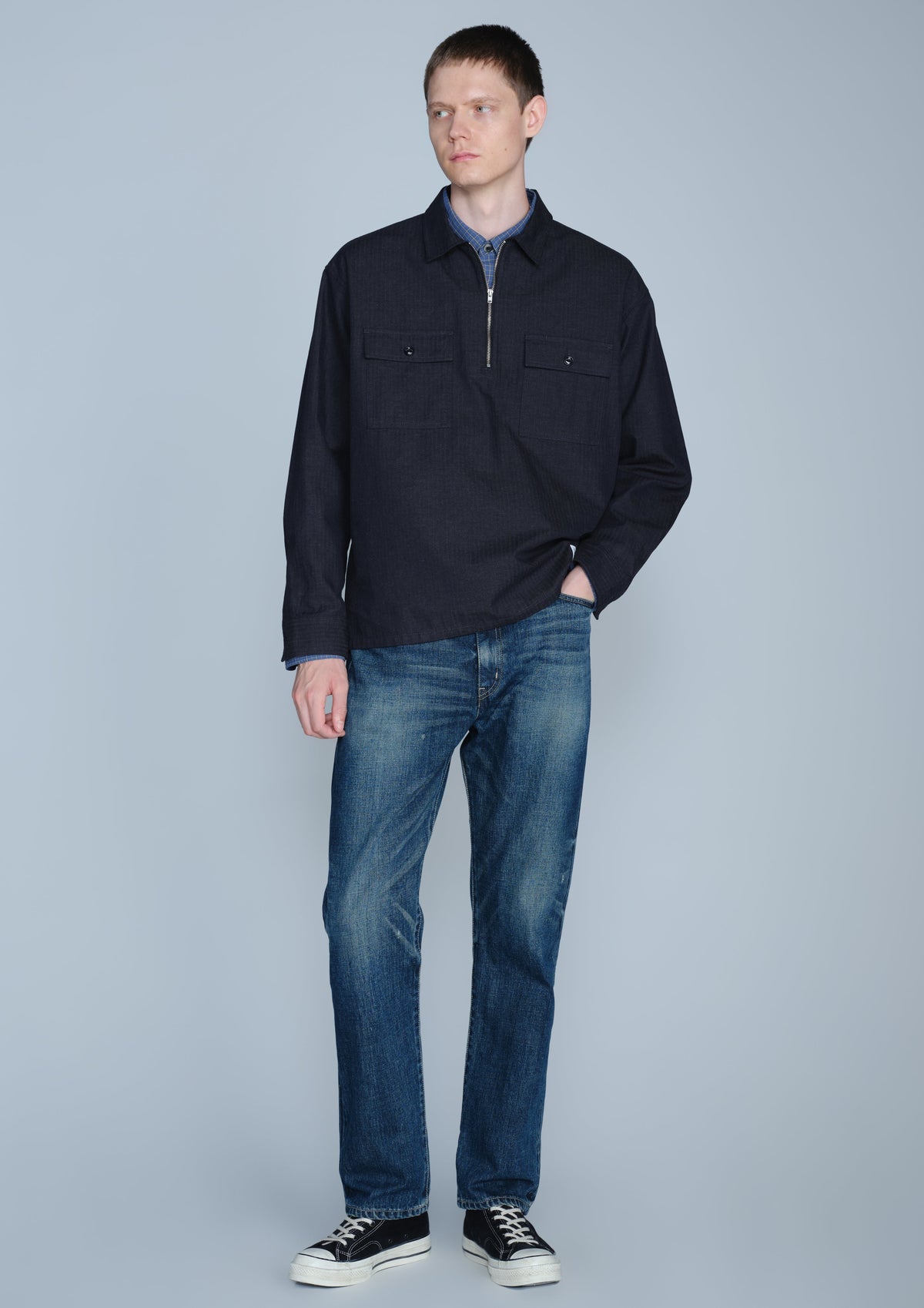 NEIGHBORHOOD NEIGHBORHOOD WASHED DENIM DP MID PANTS テーパードパンツ 商品画像 8