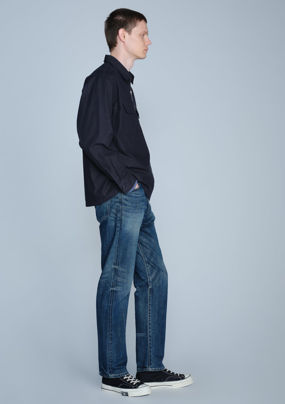 NEIGHBORHOOD NEIGHBORHOOD WASHED DENIM DP MID PANTS テーパードパンツ 商品画像 9