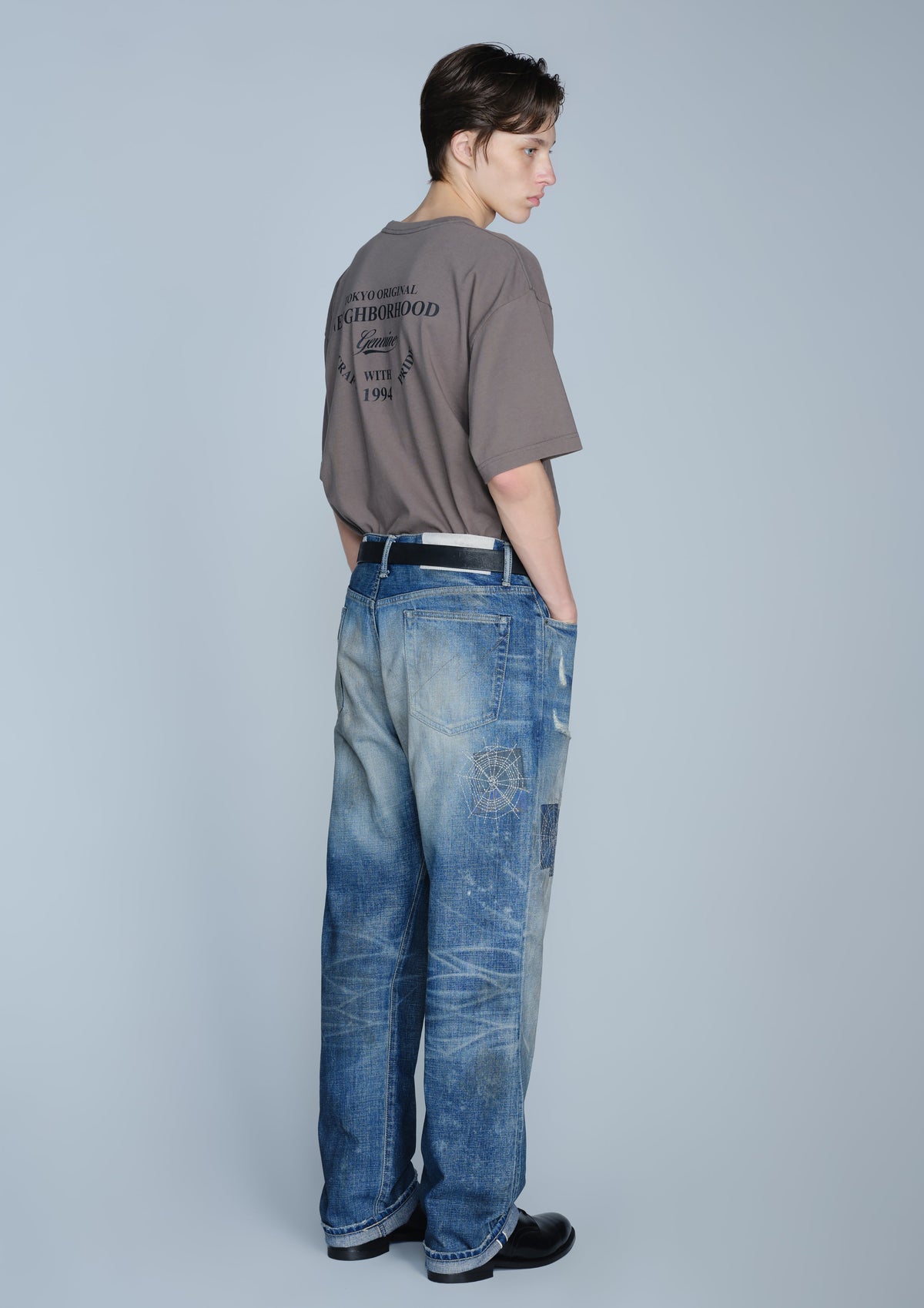 NEIGHBORHOOD NEIGHBORHOOD SAVAGE DENIM DP BASIC PANTS テーパードパンツ 商品画像 9
