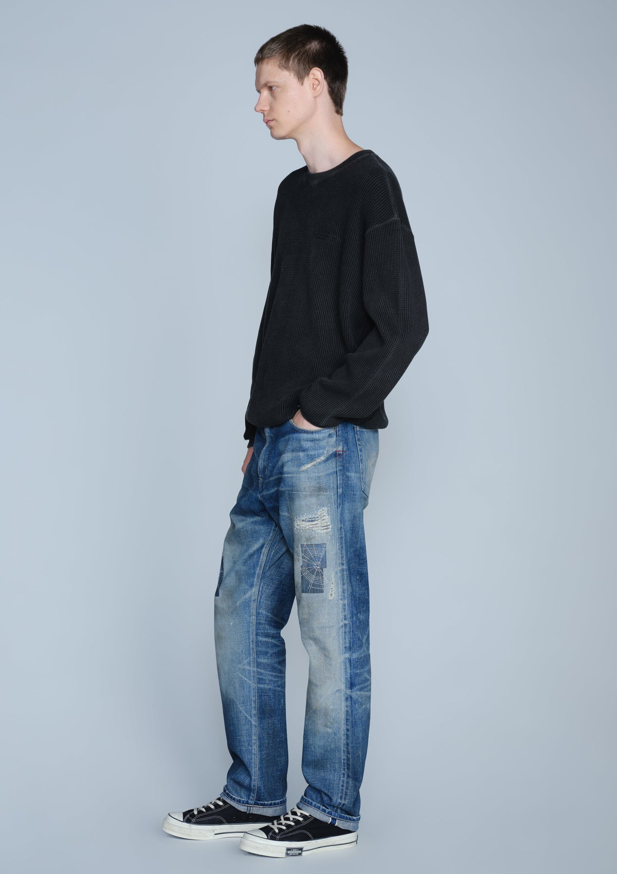 NEIGHBORHOOD NEIGHBORHOOD SAVAGE DENIM DP MID PANTS テーパードパンツ 商品画像 9