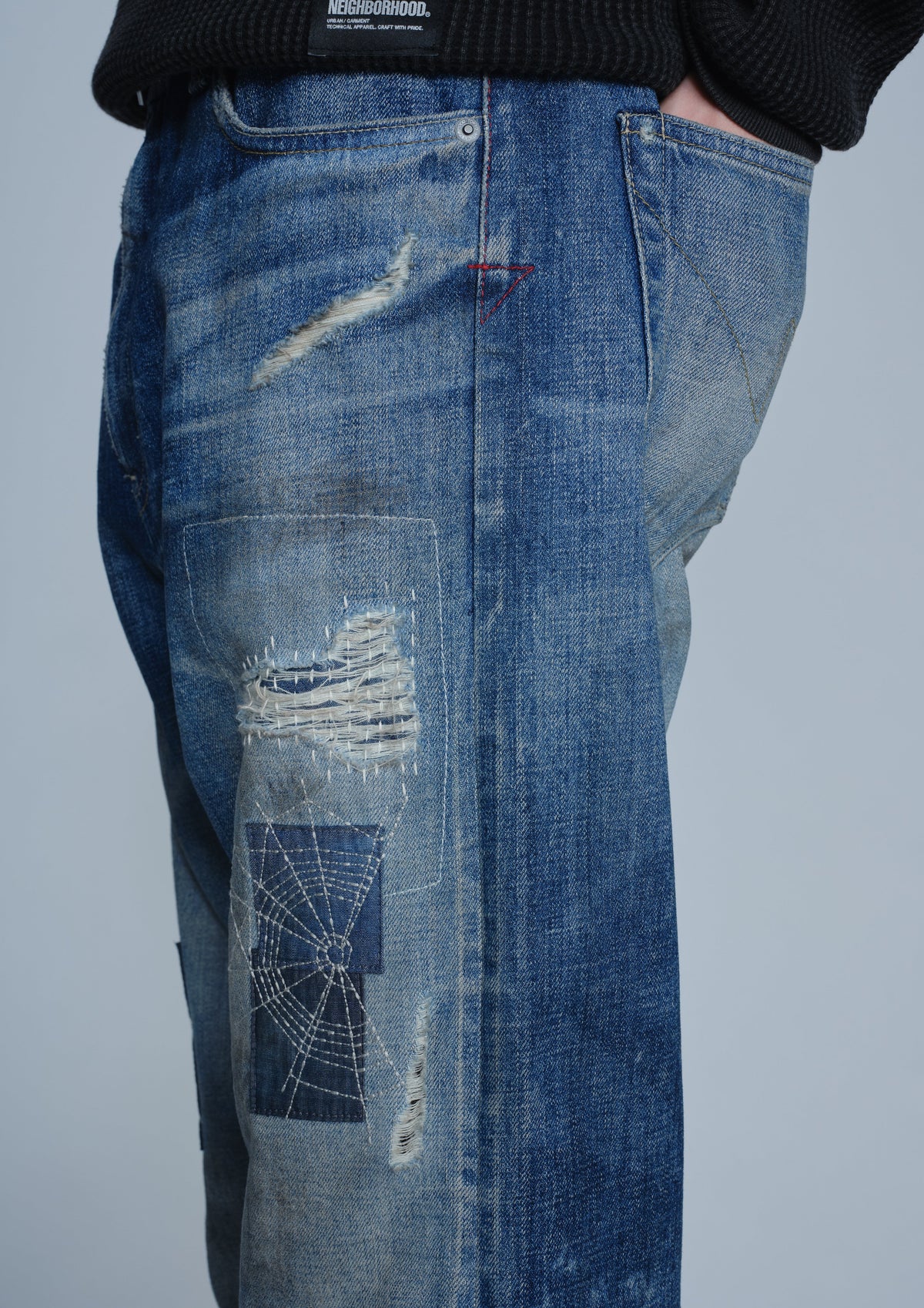 NEIGHBORHOOD NEIGHBORHOOD SAVAGE DENIM DP MID PANTS テーパードパンツ 商品画像 7