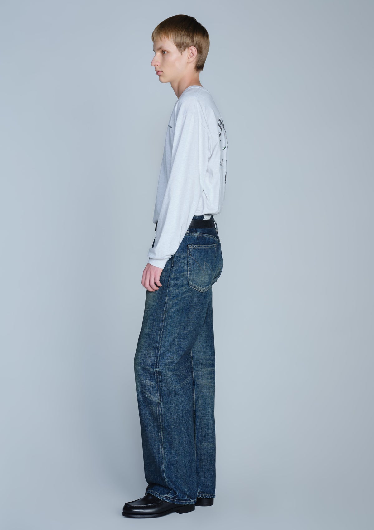 NEIGHBORHOOD NEIGHBORHOOD WASHED DENIM FULL CUT PANTS ストレートジーンズ 商品画像 7
