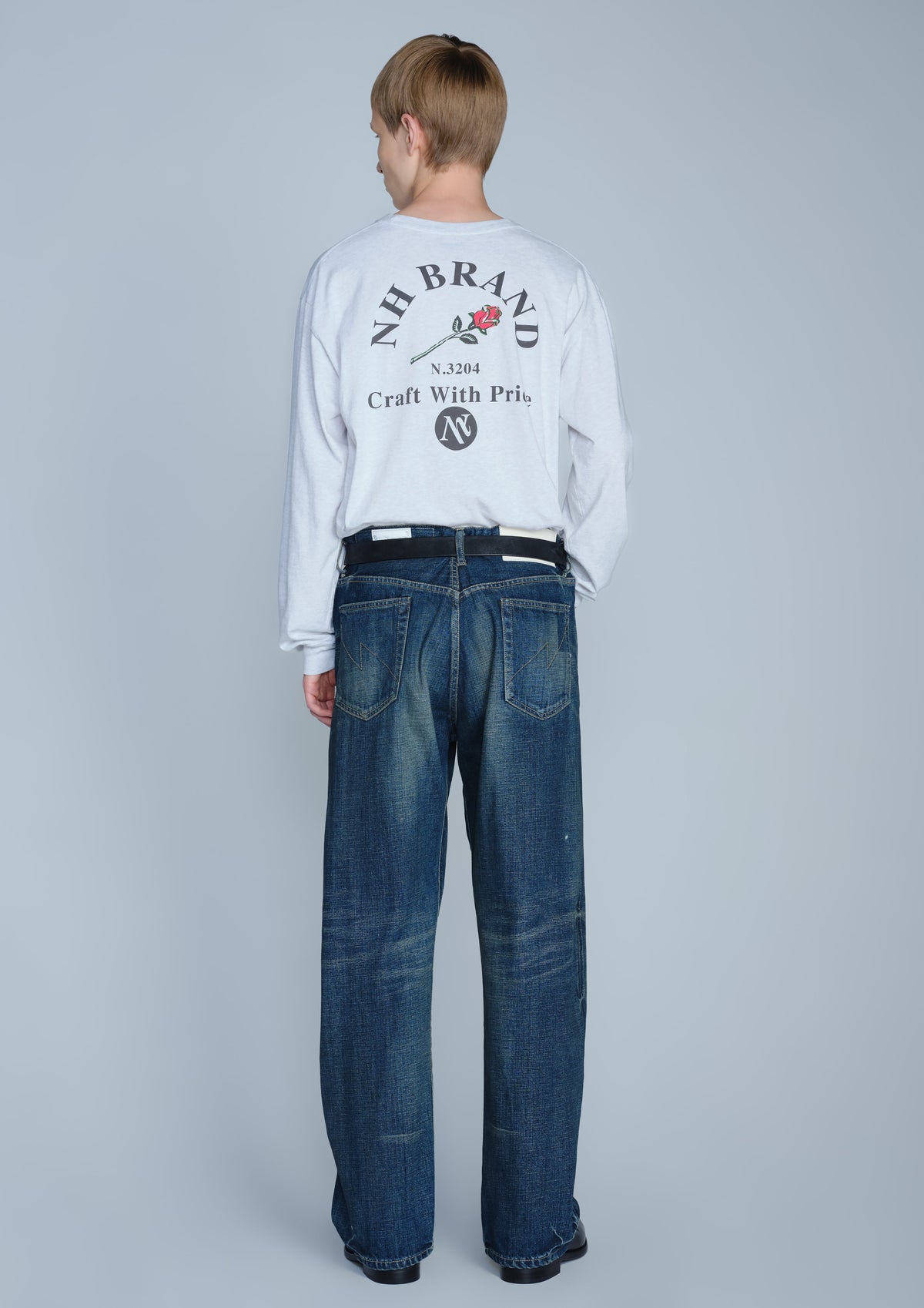 NEIGHBORHOOD NEIGHBORHOOD WASHED DENIM FULL CUT PANTS ストレートジーンズ 商品画像 8