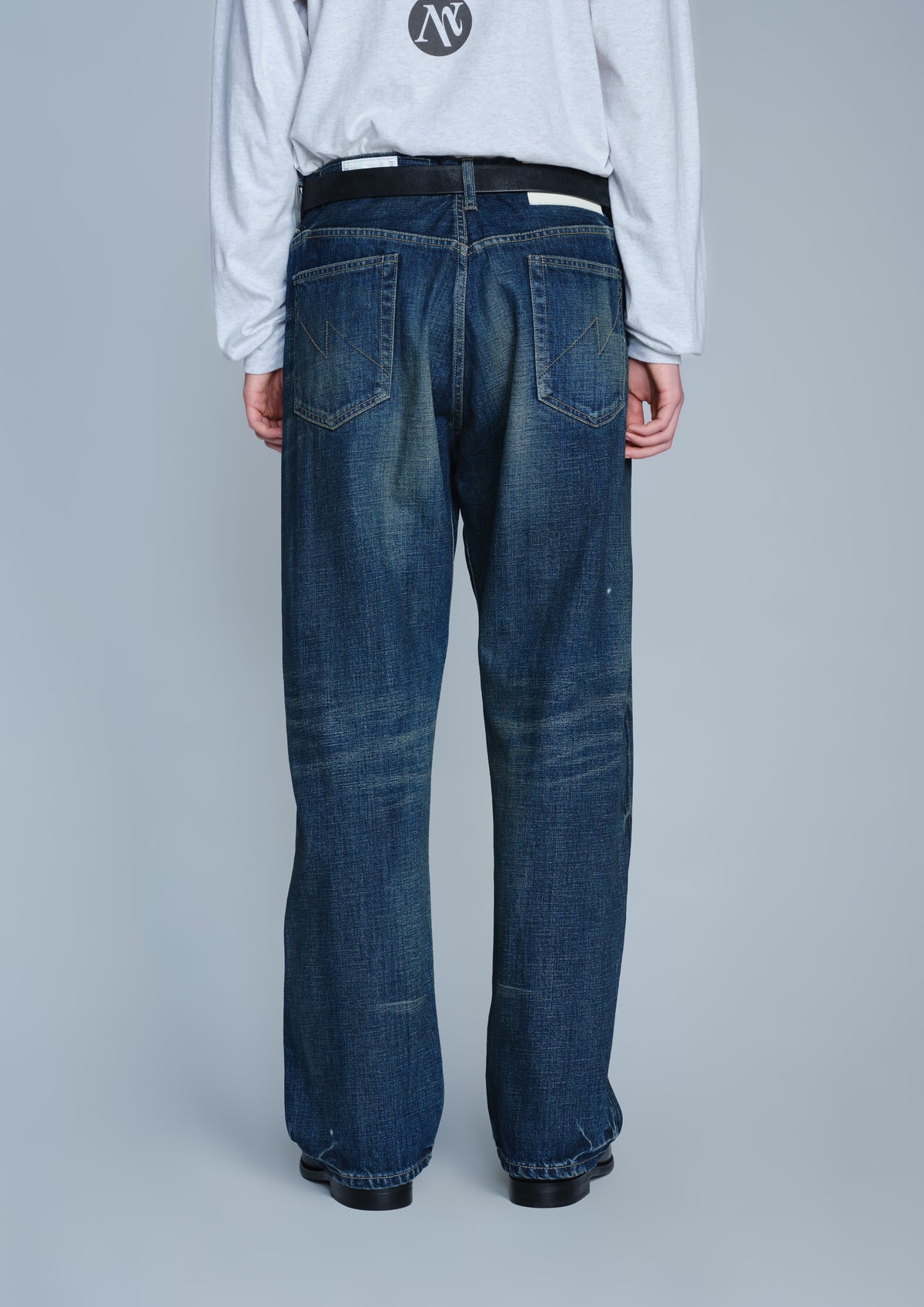 NEIGHBORHOOD NEIGHBORHOOD WASHED DENIM FULL CUT PANTS ストレートジーンズ 商品画像 5
