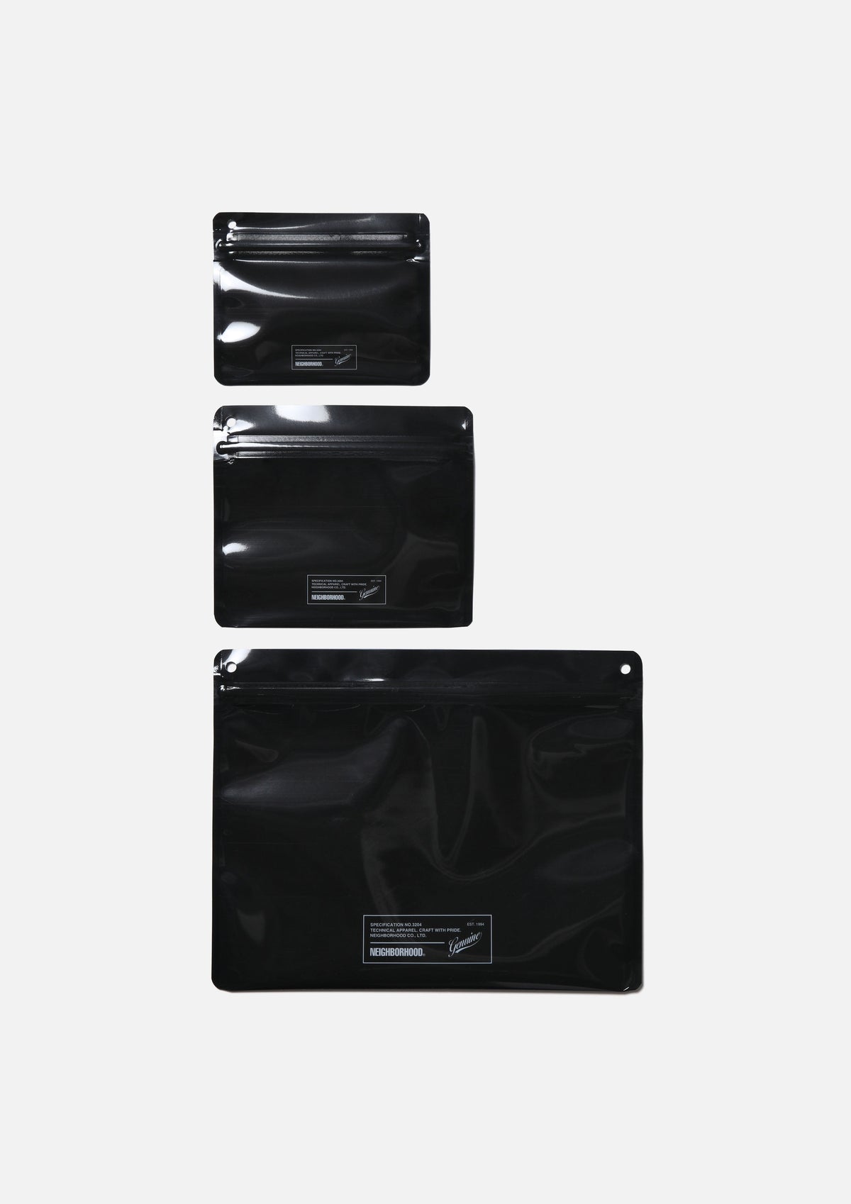 NEIGHBORHOOD NEIGHBORHOOD NH X PAKE . 3PACK SET 保存用ジッパーバッグ 商品画像 2