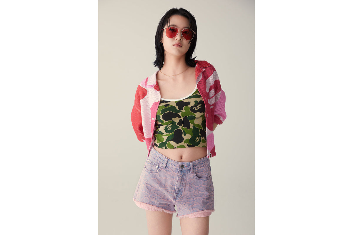 BAPE BAPE LINE CAMO DENIM SHORTS ショートパンツ 商品画像 11
