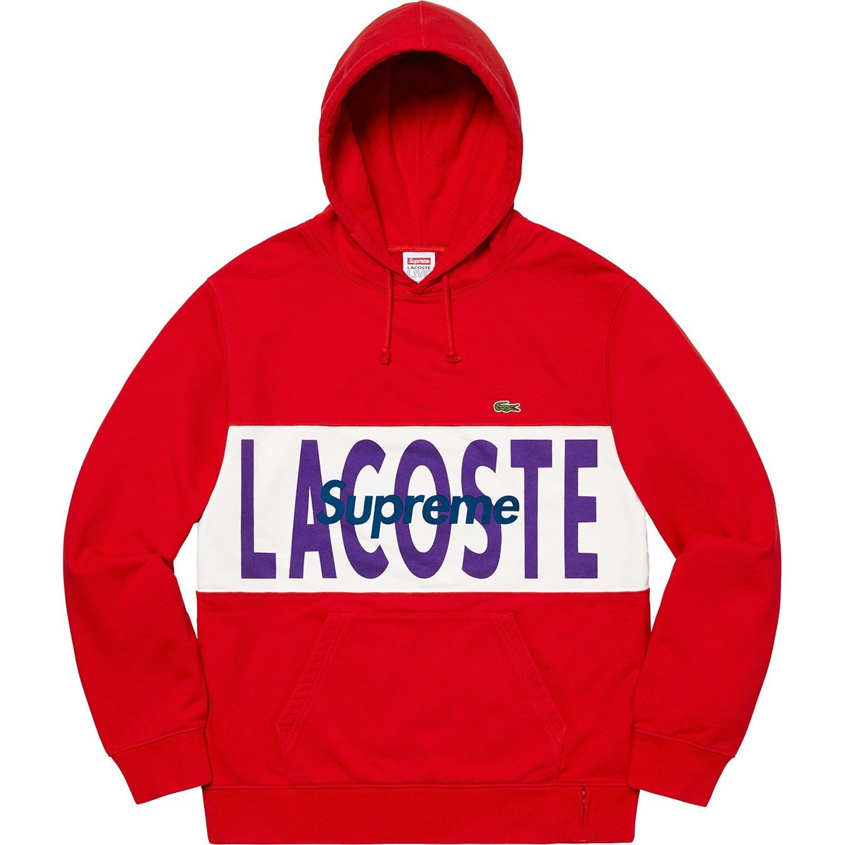 Supreme × LACOSTE ロゴパネル パーカー 商品画像 10