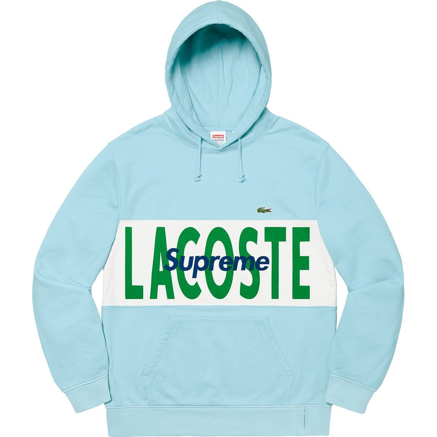 Supreme × LACOSTE ロゴパネル パーカー 商品画像 1