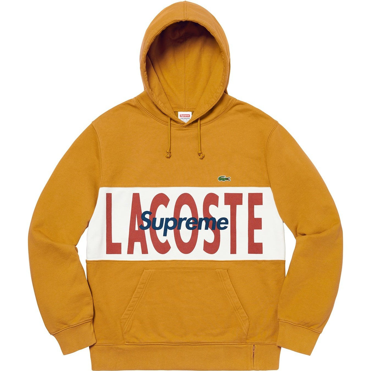 Supreme × LACOSTE ロゴパネル パーカー 商品画像 2