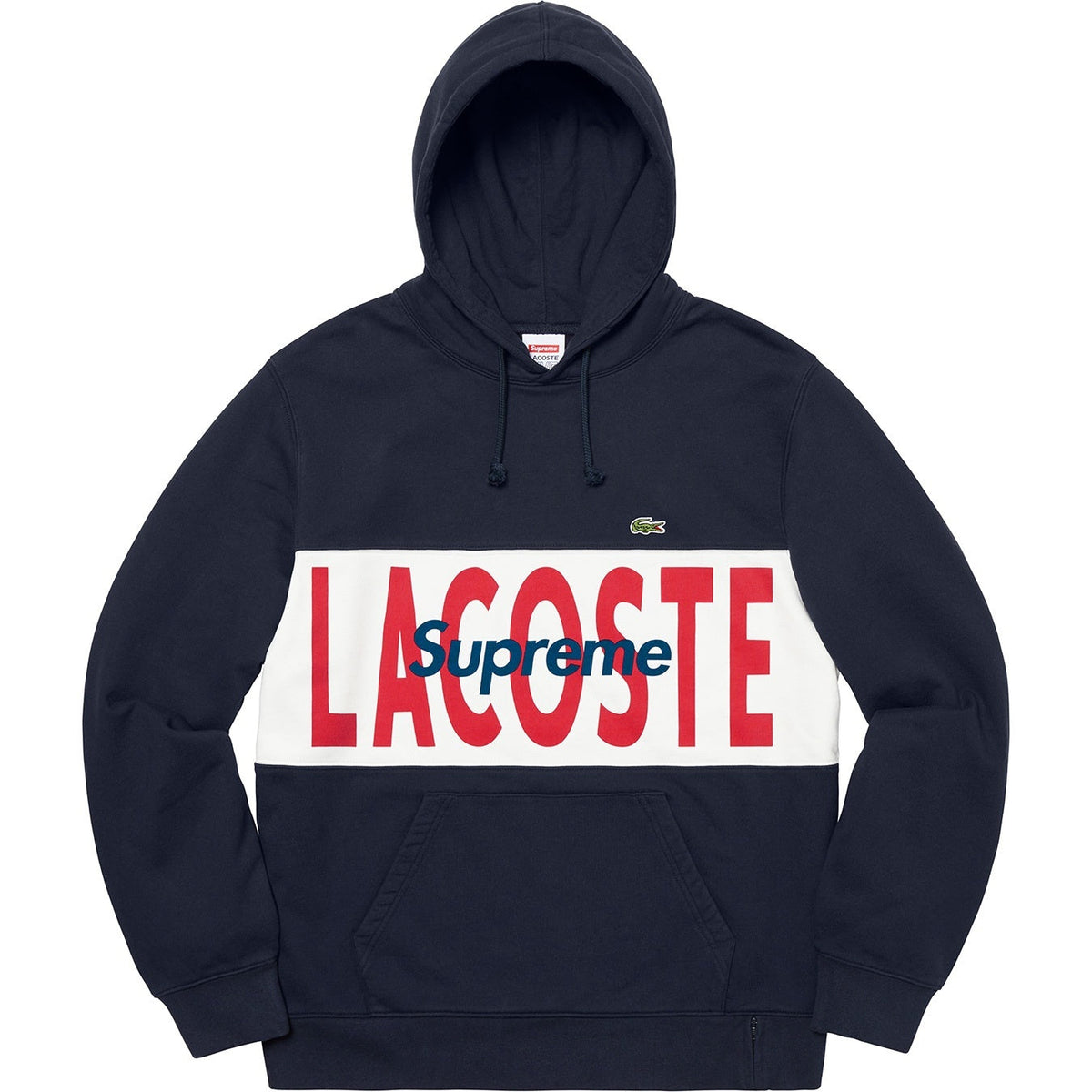Supreme × LACOSTE ロゴパネル パーカー 商品画像 5