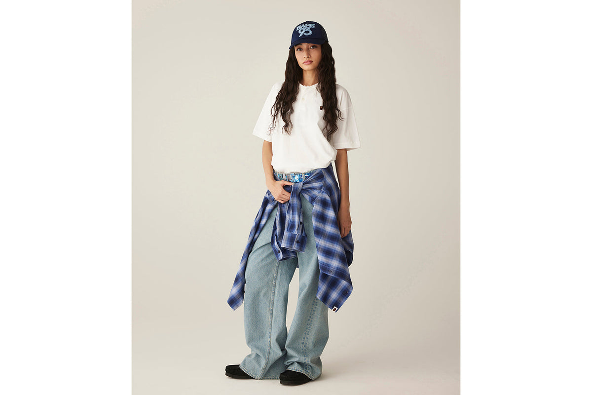 BAPE BAPE BAPE STA EMBROIDERY BAGGY DENIM PANTS パンツ 商品画像 6
